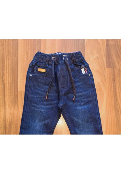 Синие,Утеплённые,ДЖИНСОВЫЕ брюки  для мальчиков .Размеры 98-128 см.ФирмаTAURUS.  .Венгрия
